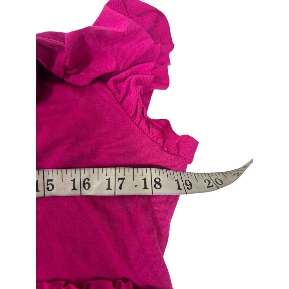Zenana Women's Fuchsia Ruffled Top - Picture 4 of 4